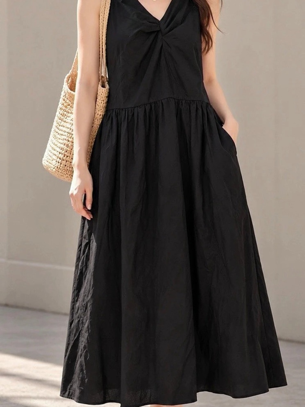 Black Maxi Dress Like New
